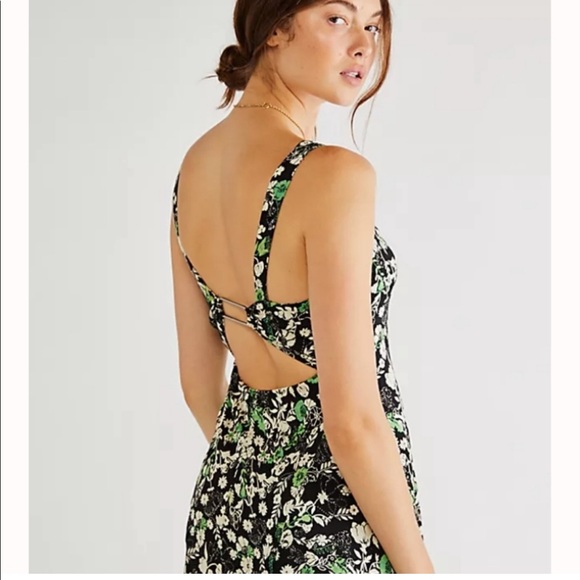 Free People Dresses & Skirts - Free People Backless Celia Floral Mini Sundress Dress 4